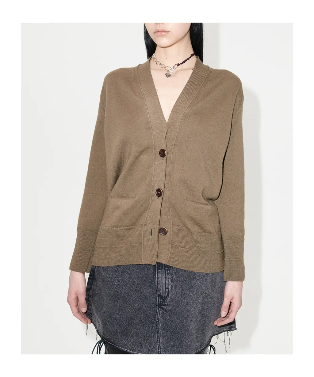 Our Legacy Compressed Wool Knit Cardigan