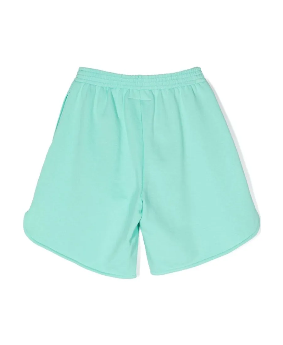 Elastic Waist-Edge Shorts