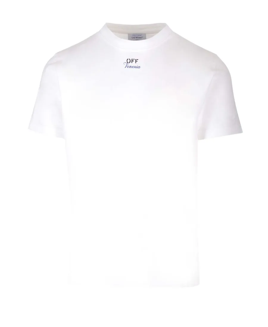 Off-White Logo Printed Crewneck T-Shirt