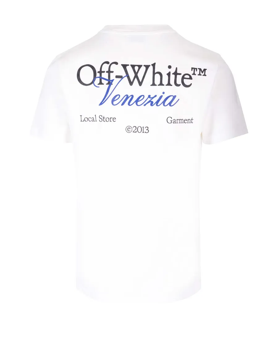 Off-White Logo Printed Crewneck T-Shirt