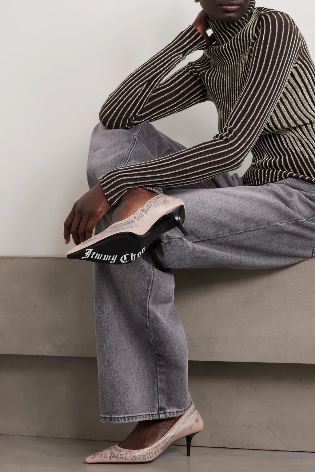 Cusp High-Heeled Shoes