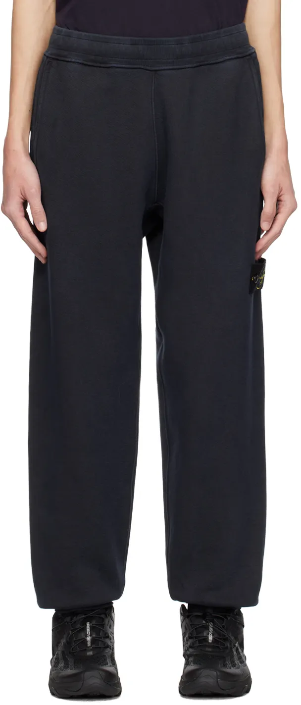 Stone Island Logo Patch Track Pants