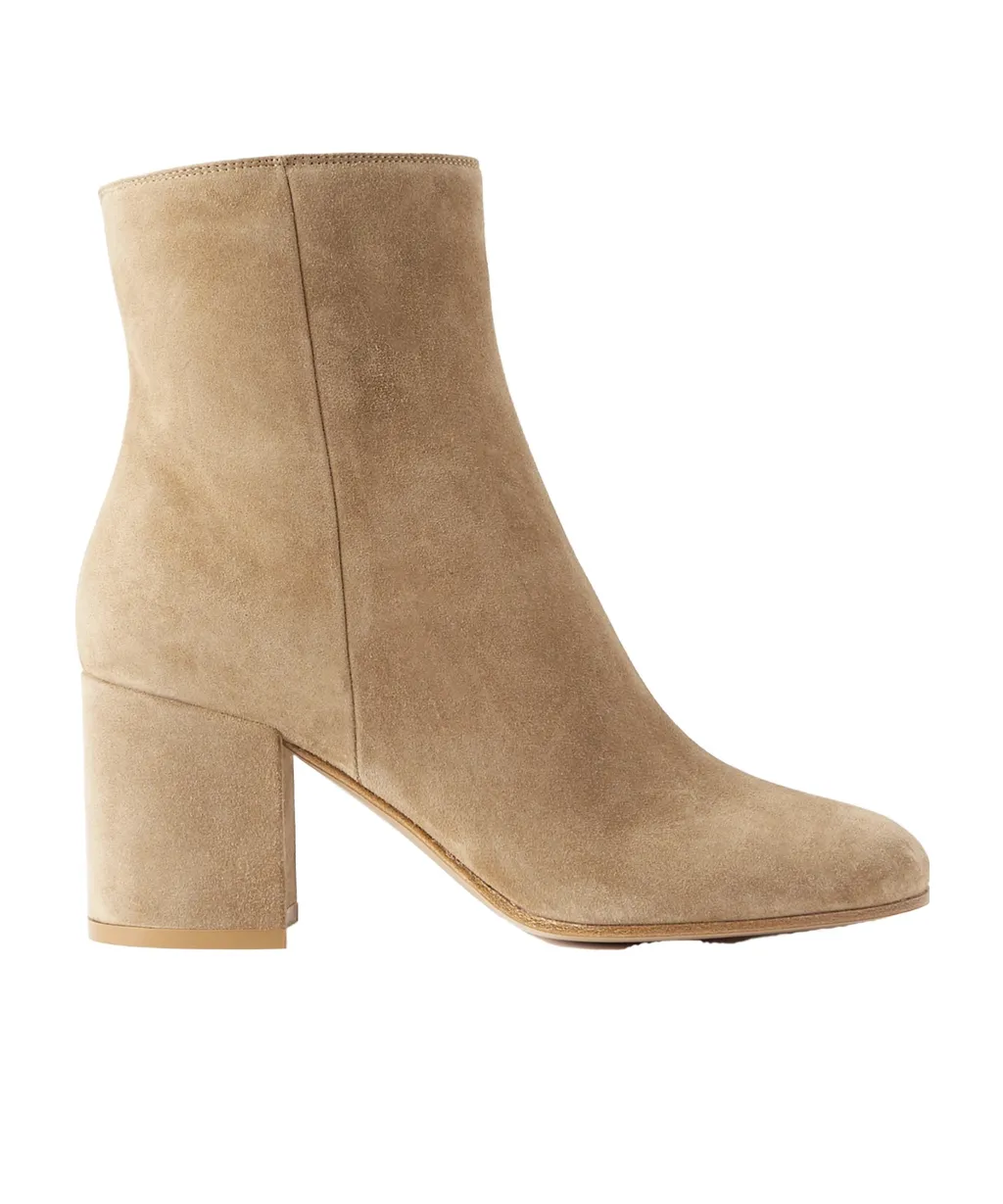 Round-Head Short Boots