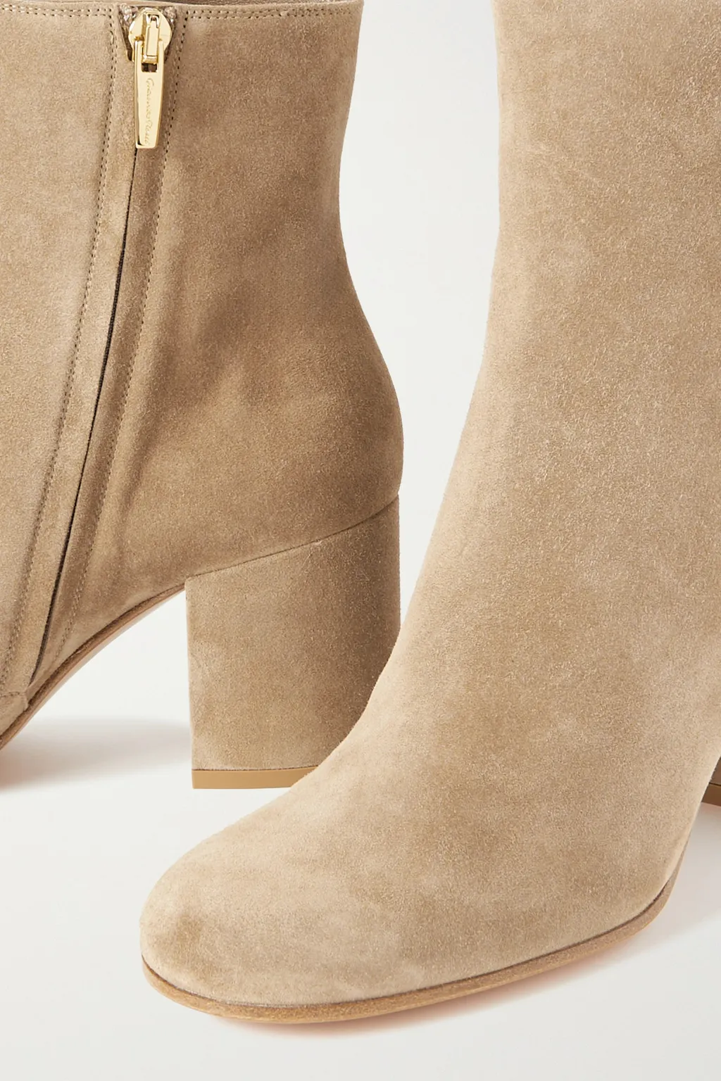 Round-Head Short Boots