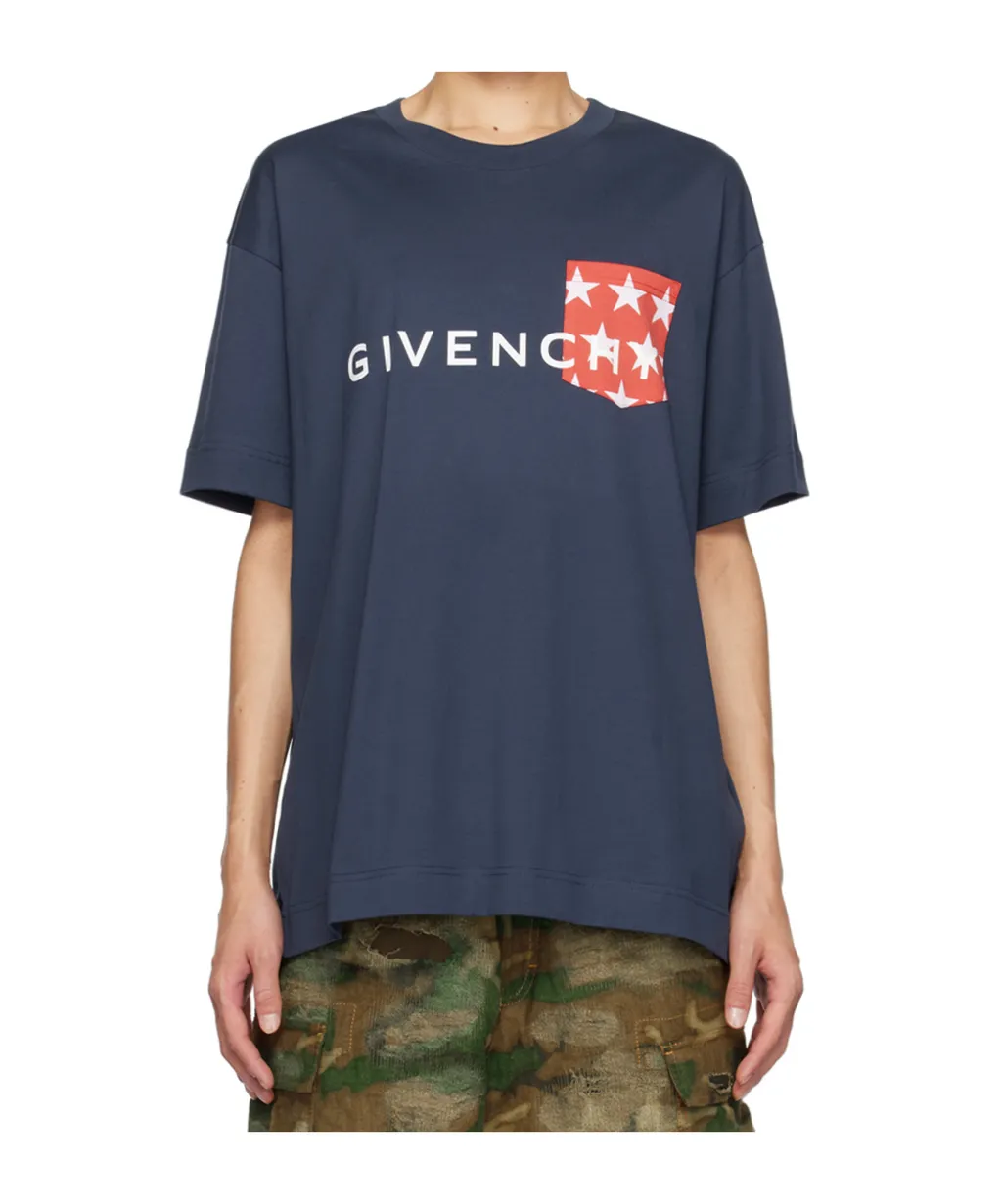 Givenchy Logo Printed Crewneck T-Shirt