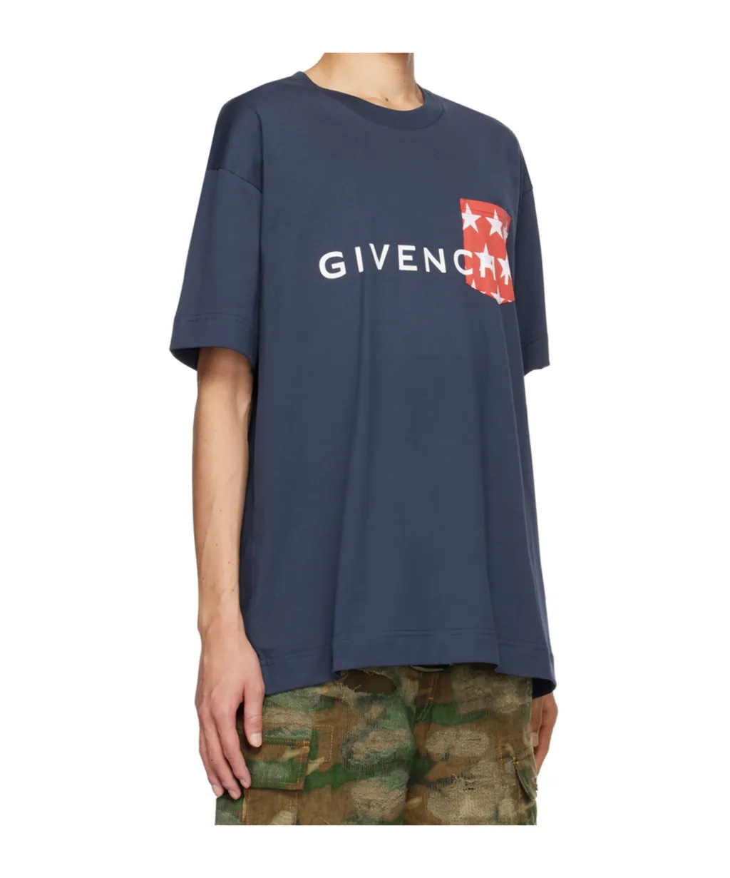 Givenchy Logo Printed Crewneck T-Shirt