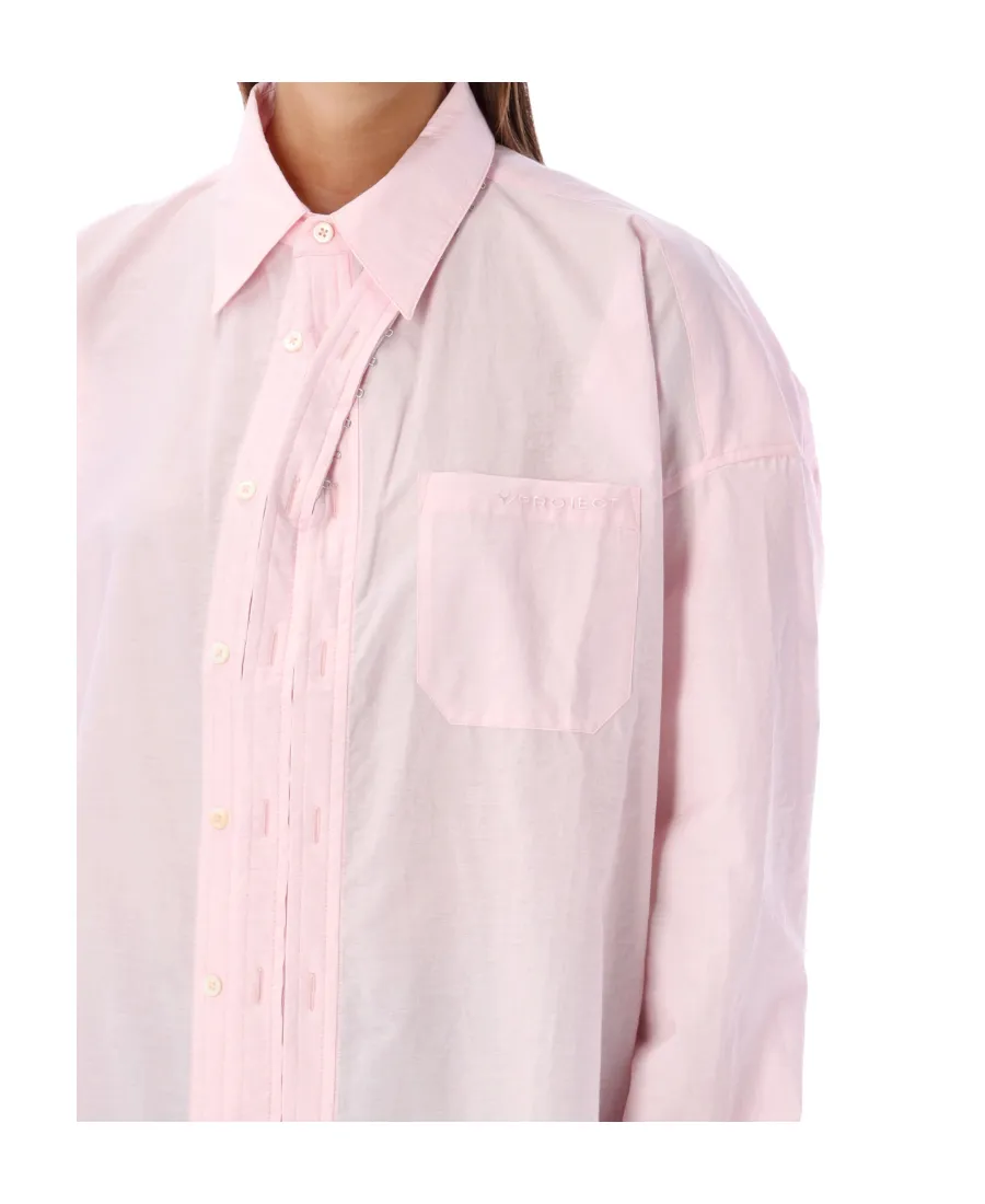 Long-Sleeved Lapel Shirt