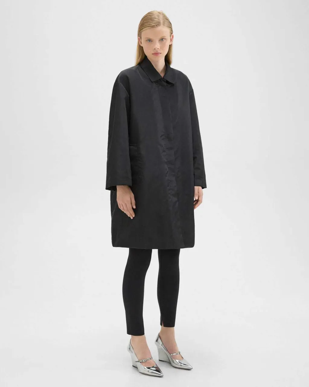 Lapel Long-Sleeved Coat