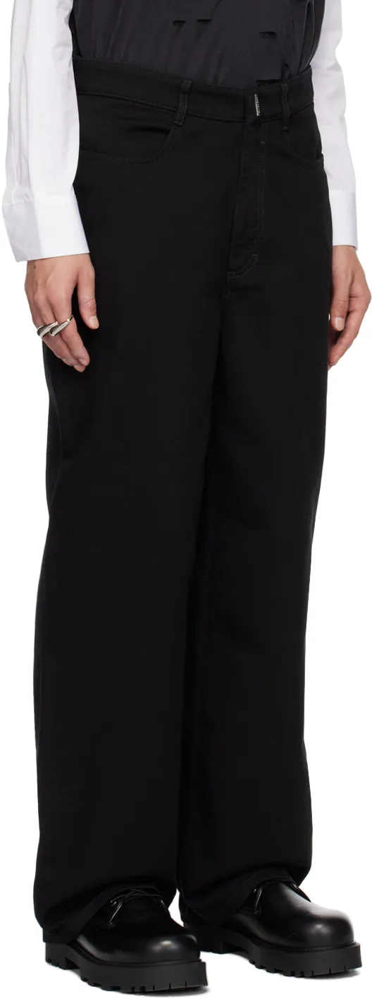 Givenchy Low Crotch Wide Jeans