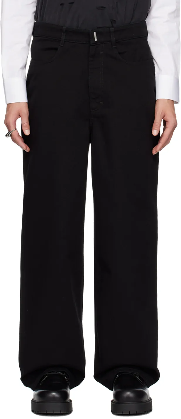 Givenchy Low Crotch Wide Jeans