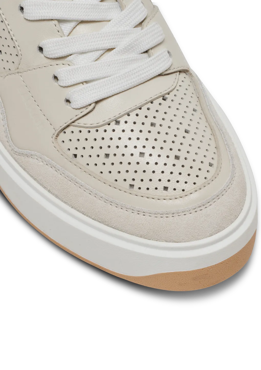 Balmain B Court Logo Patch Sneakers