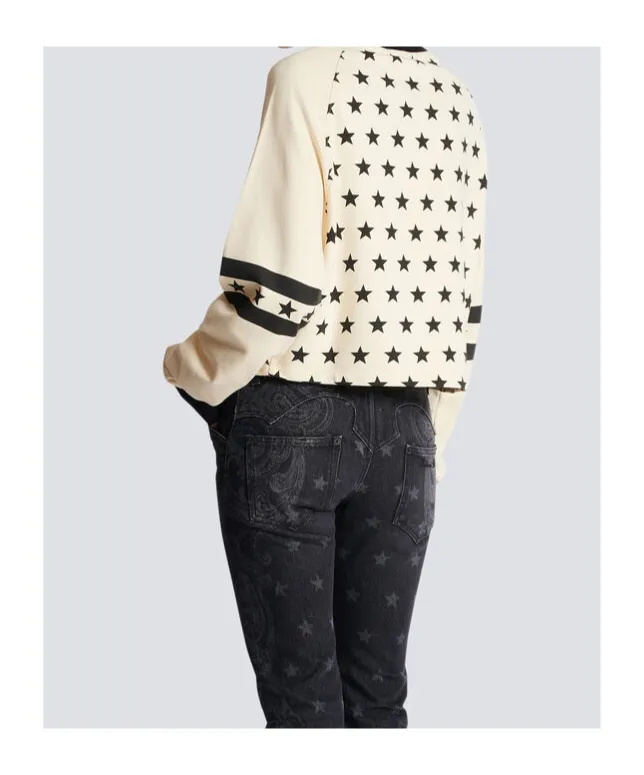 Balmain Signature Logo Crewneck Sweatshirt