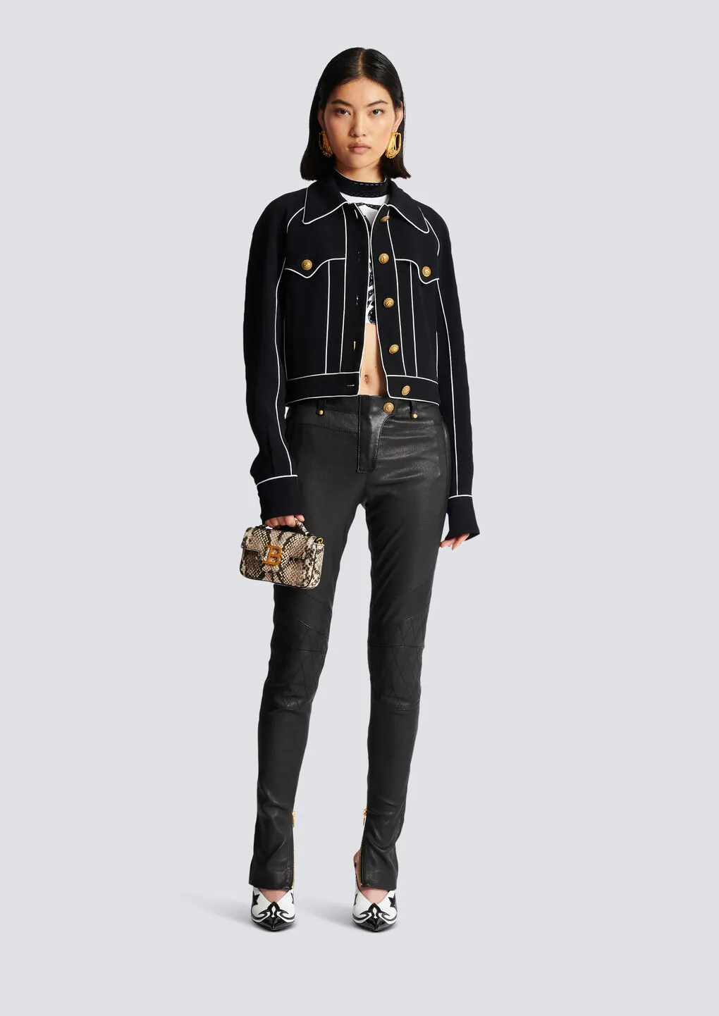 Western Crepe Jacket