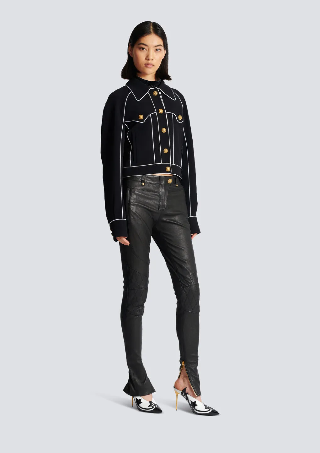 Western Crepe Jacket