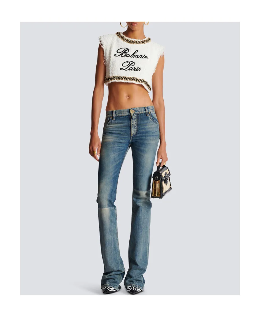 Western Bootcut Denim Jeans