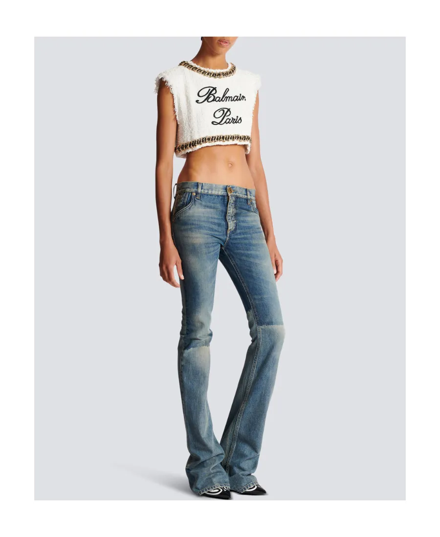 Western Bootcut Denim Jeans