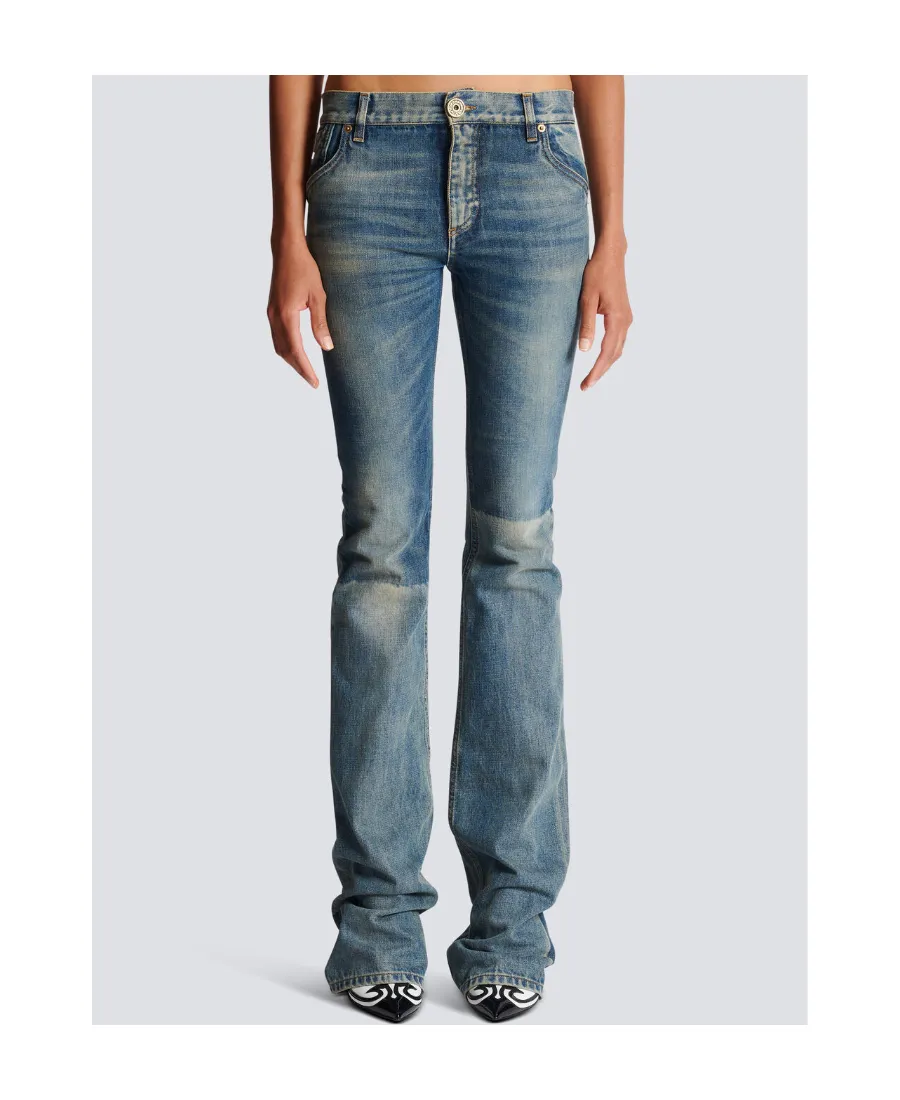 Western Bootcut Denim Jeans