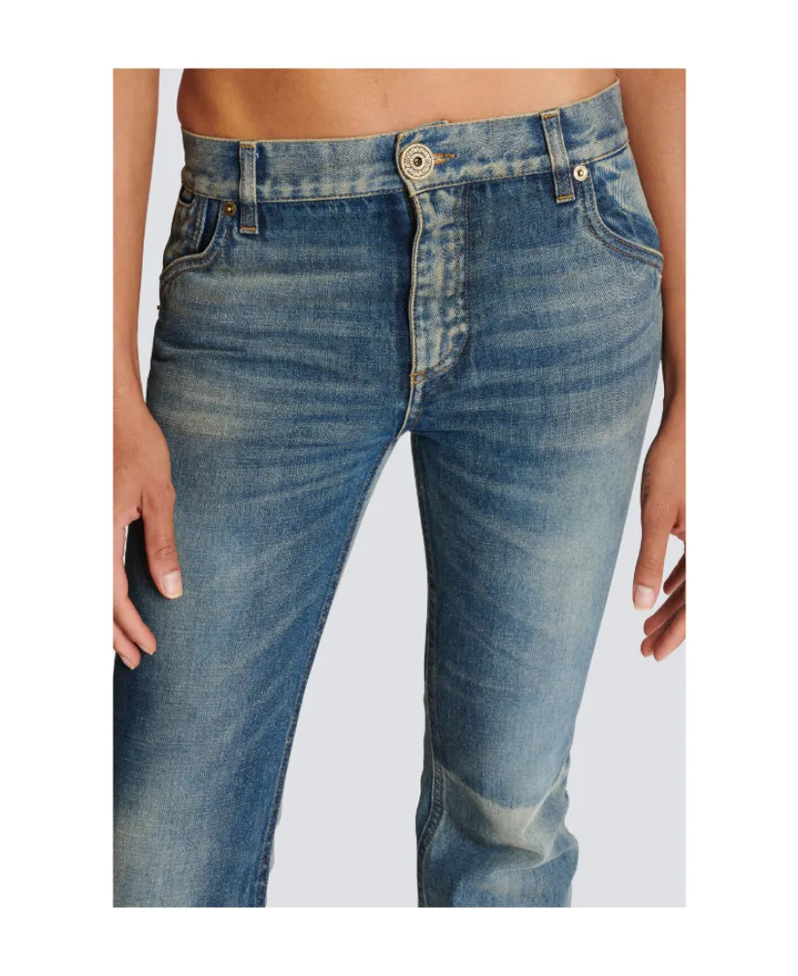 Western Bootcut Denim Jeans