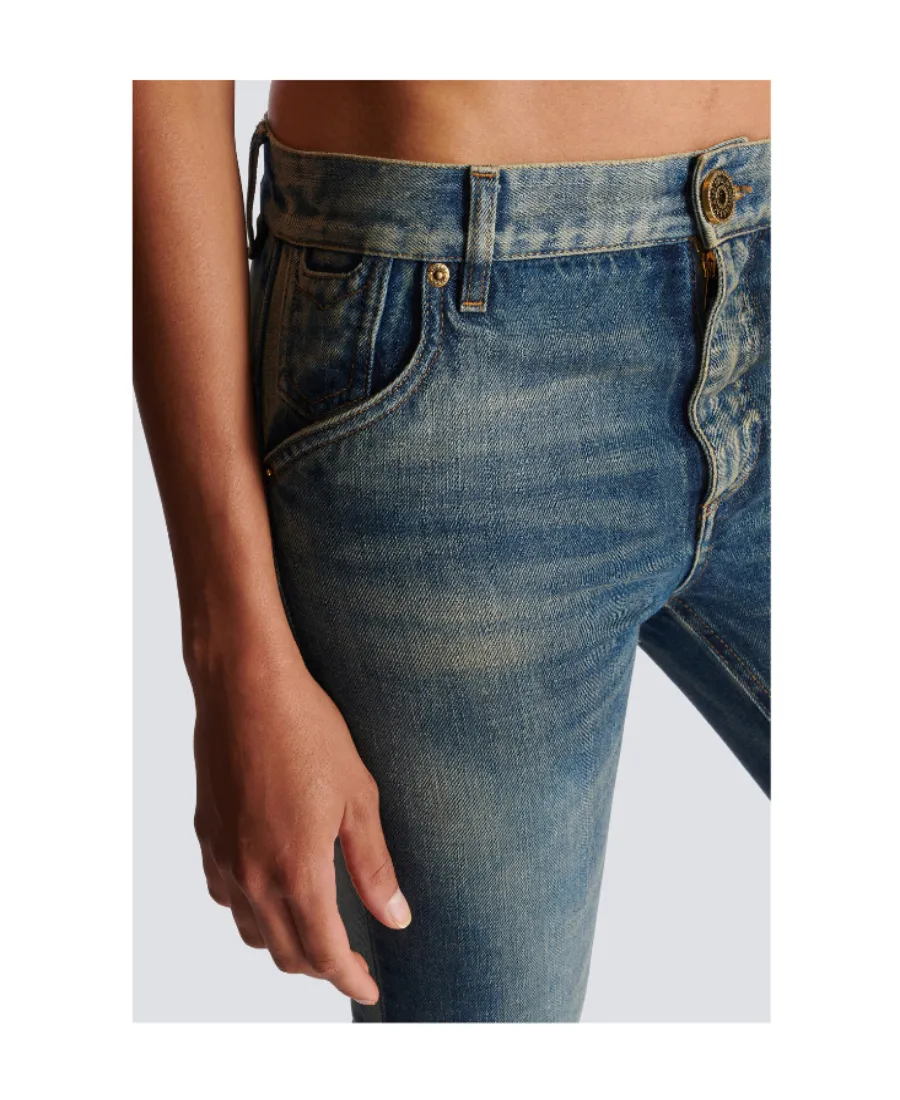 Western Bootcut Denim Jeans