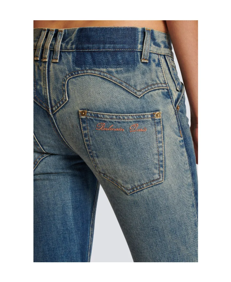 Western Bootcut Denim Jeans