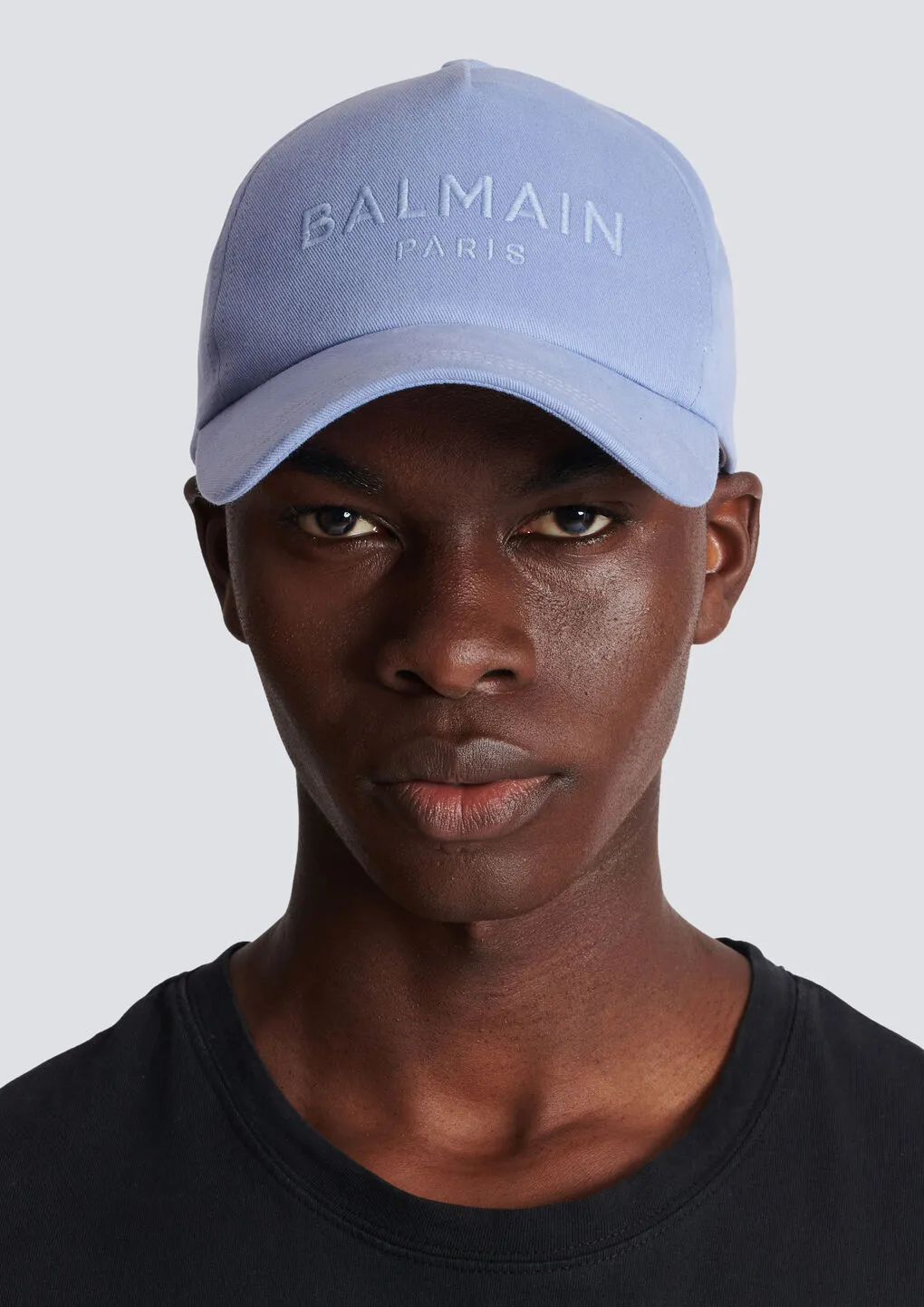 Balmain Logo Embroidered Curved-Peak Baseball Cap