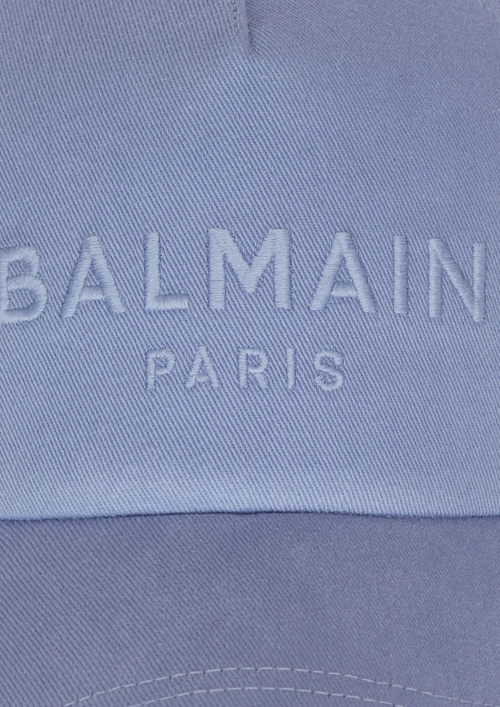 Balmain Logo Embroidered Curved-Peak Baseball Cap