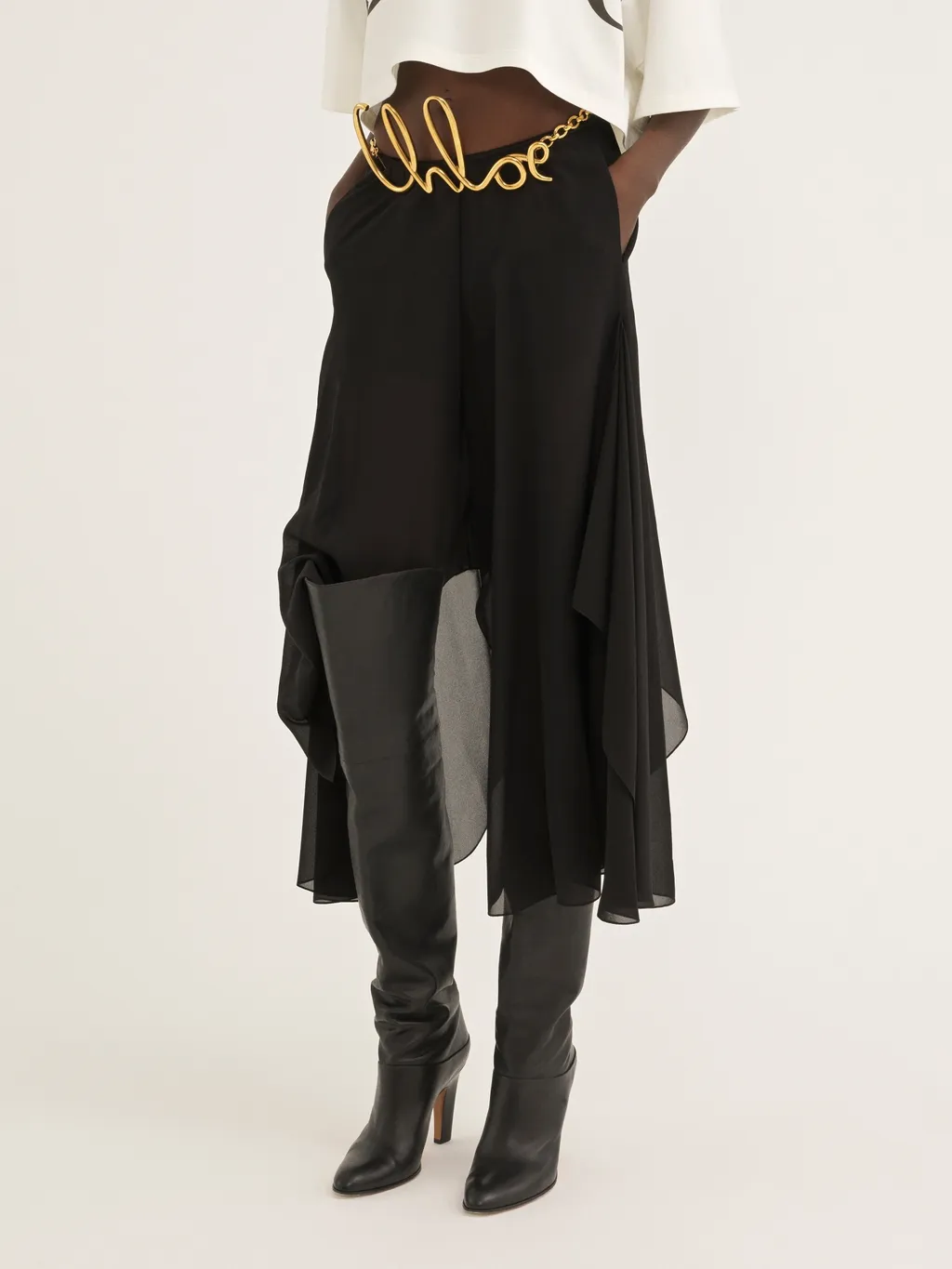 Gerogette Cropped Trousers