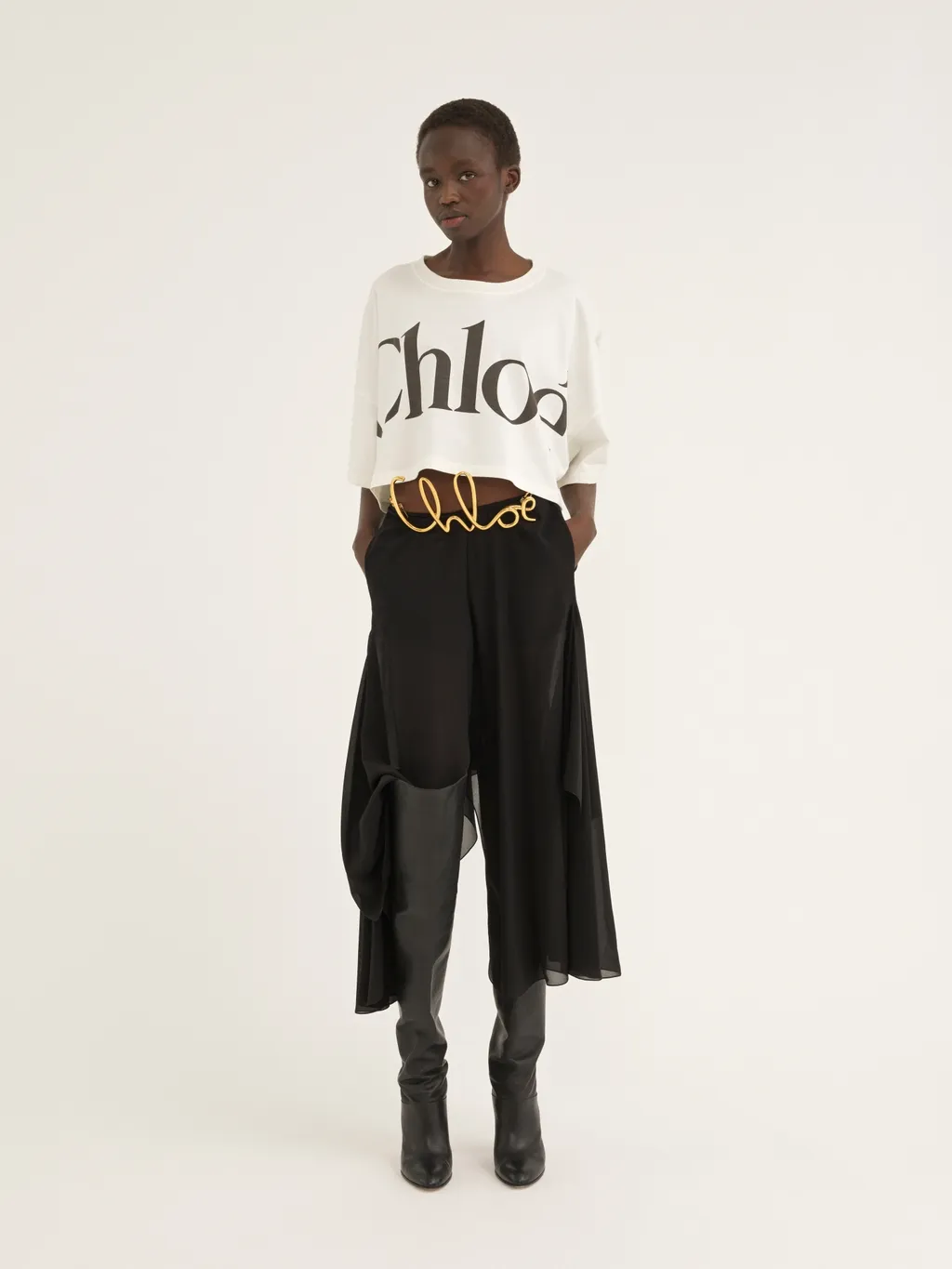 Gerogette Cropped Trousers