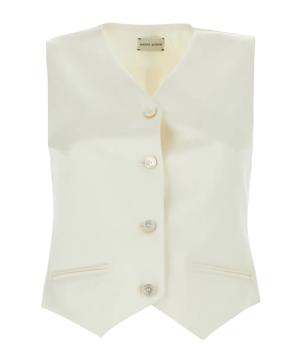 Magda Butrym Single Breasted Tailored Gilet