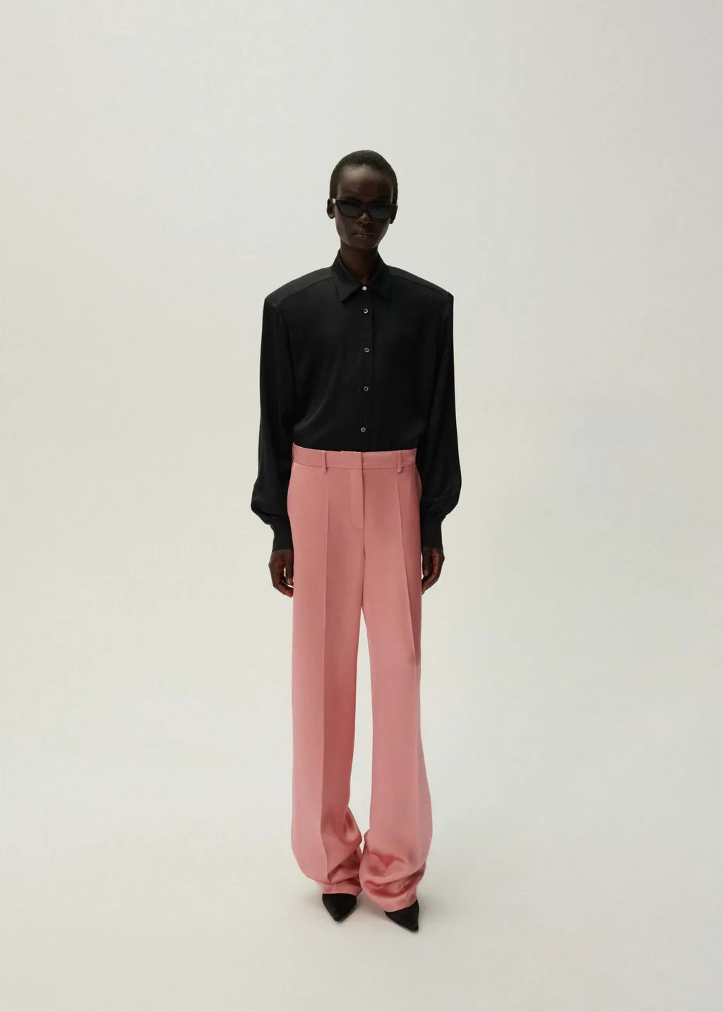 Belt-Loop Casual Pants