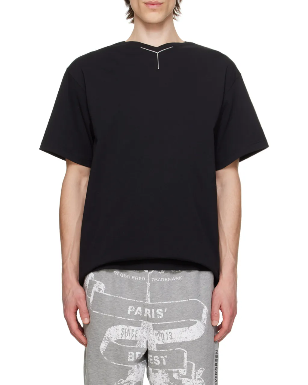 Logo-Appliqué Cotto T-Shirt