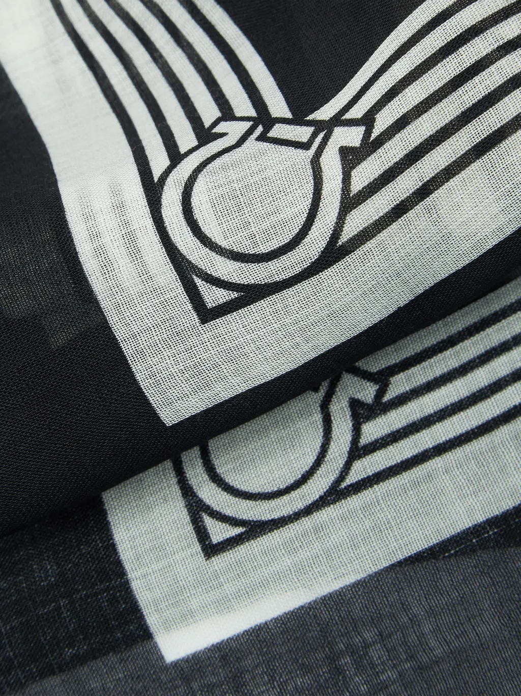 Ferragamo Bandeau Twilly Striped Scarf