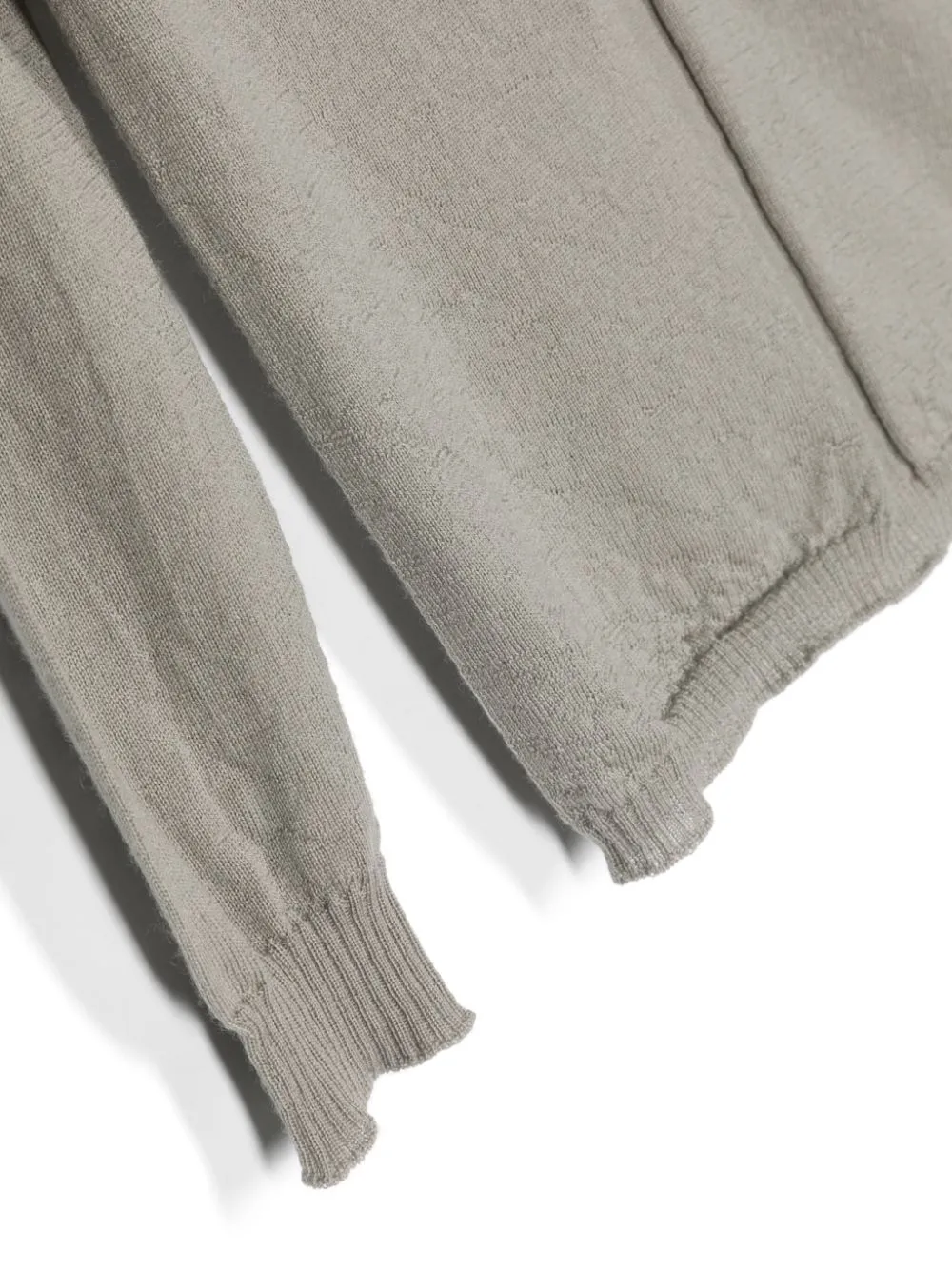 Fine-Knit Virgin Wool Hoodie