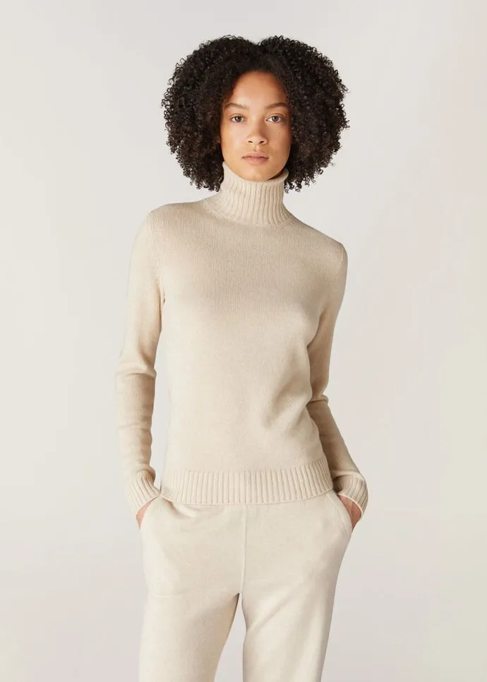 Turtleneck Cashmere Sweater