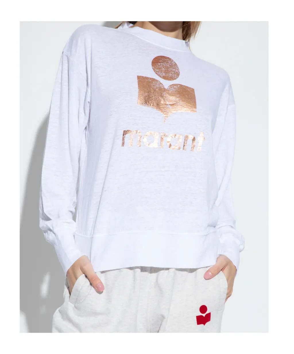 Round-Collar Long-Sleeve Hoodie