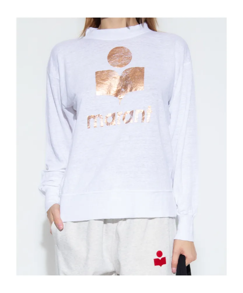 Round-Collar Long-Sleeve Hoodie
