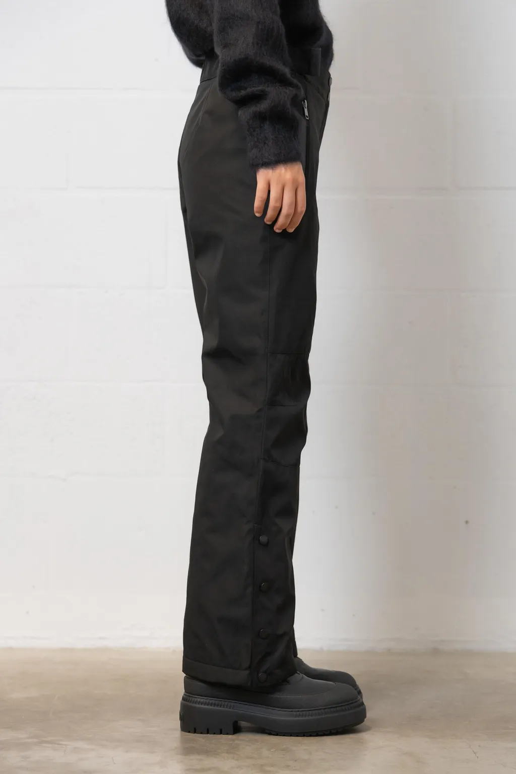Button Open And Close Casual Pants