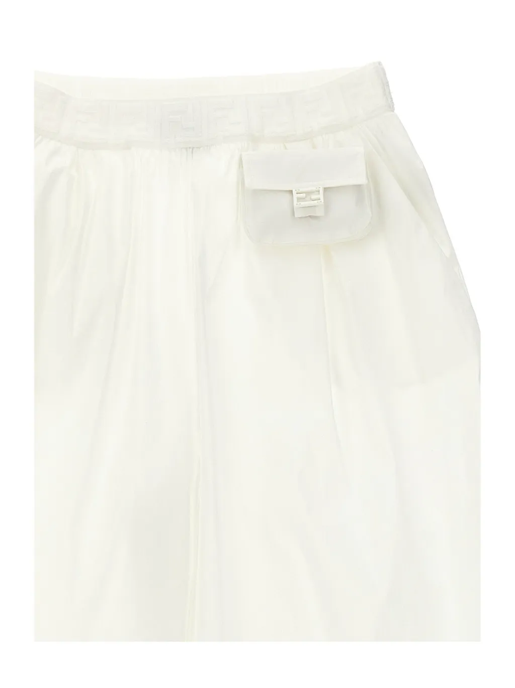 Fendi Kids Wide-Leg Trousers