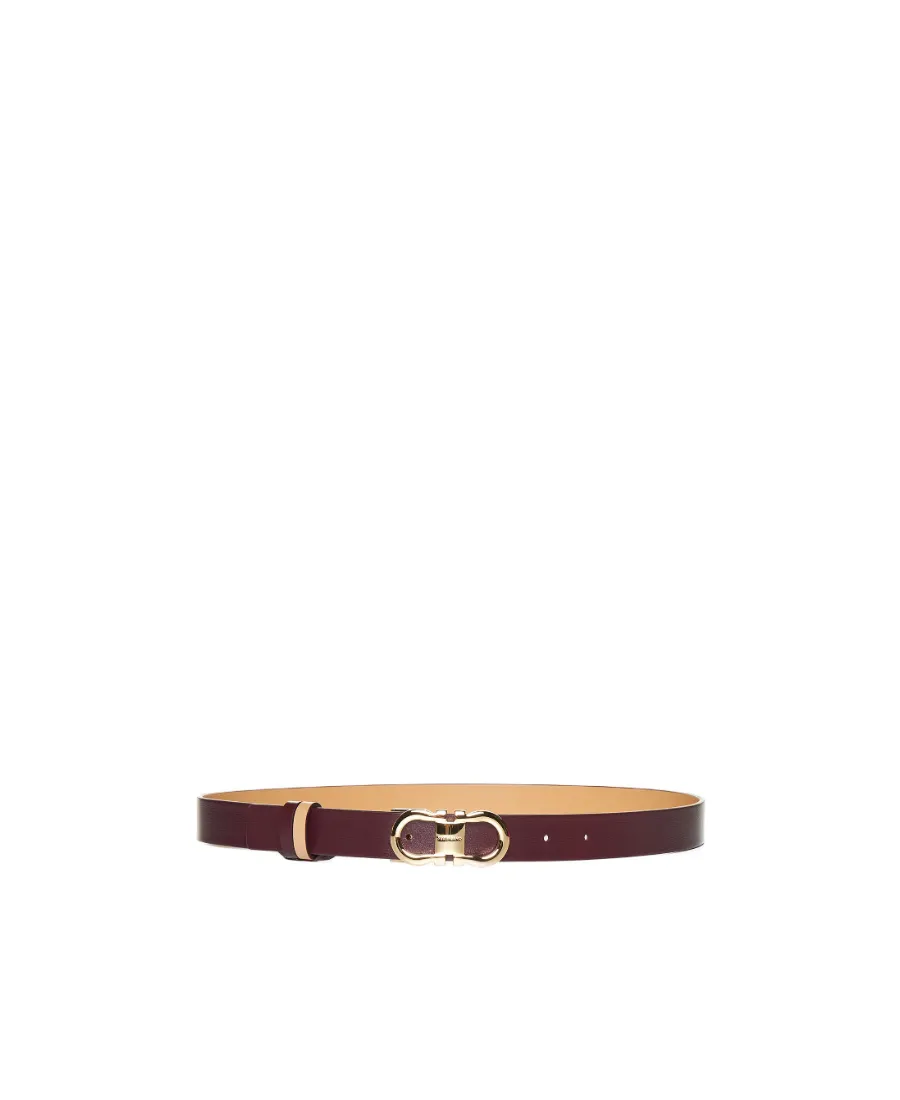 Double-Sided Adjustable Gancini Belt