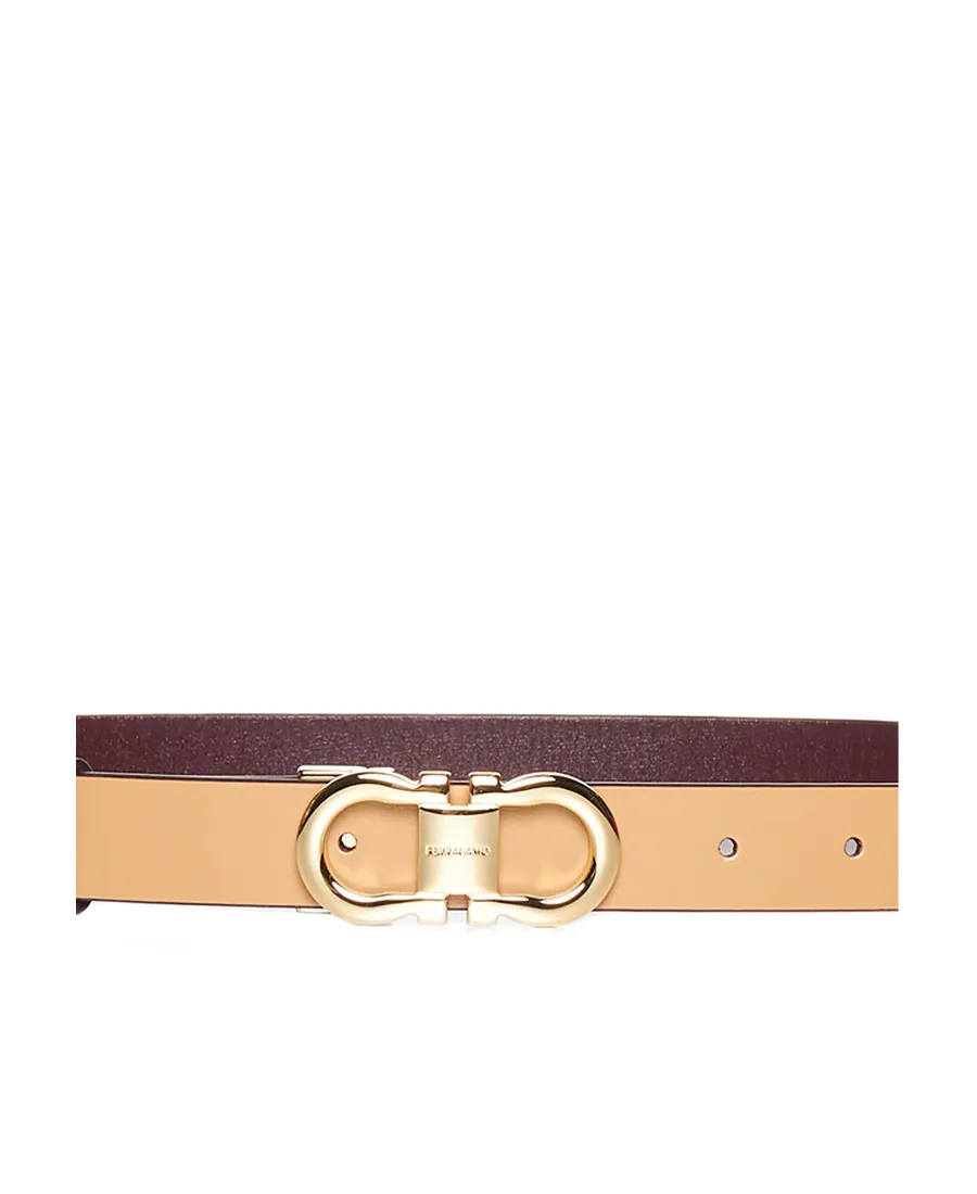 Double-Sided Adjustable Gancini Belt