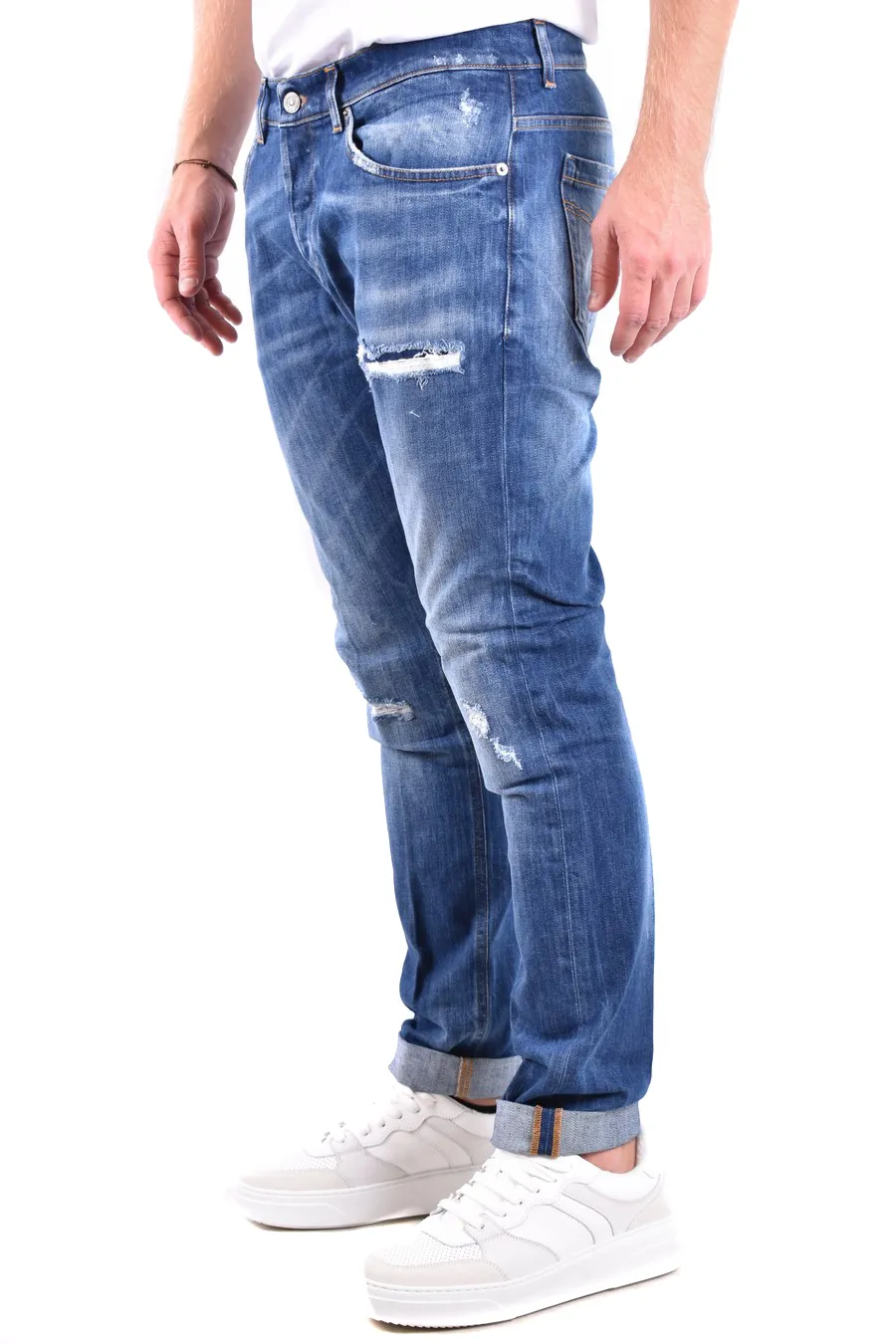 Logo Denim Pants