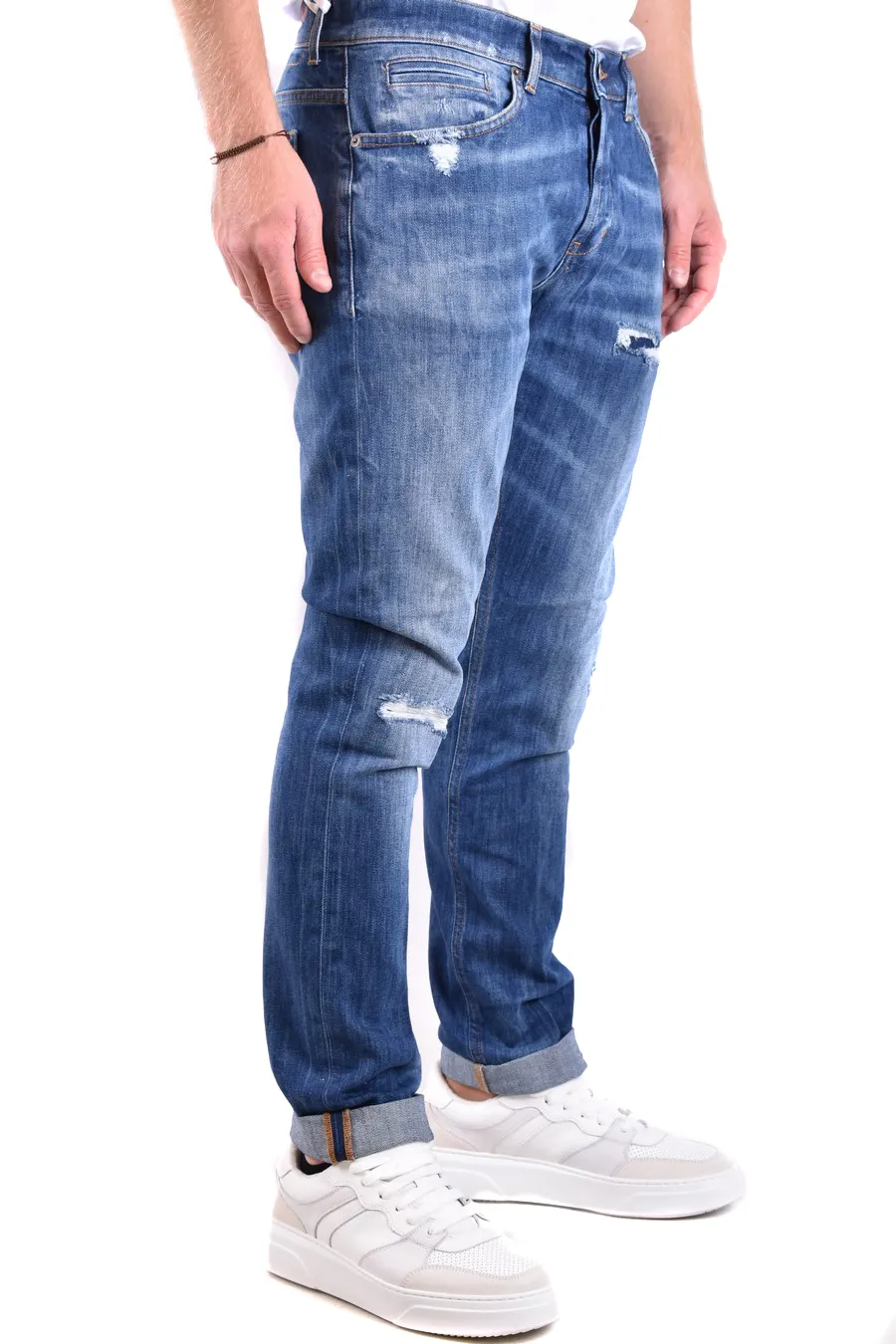 Logo Denim Pants