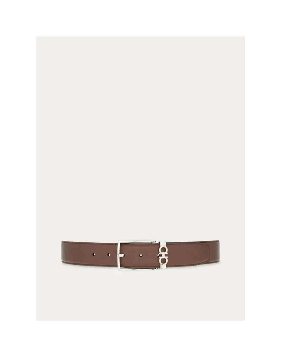 Double-Sided Gancini Belt