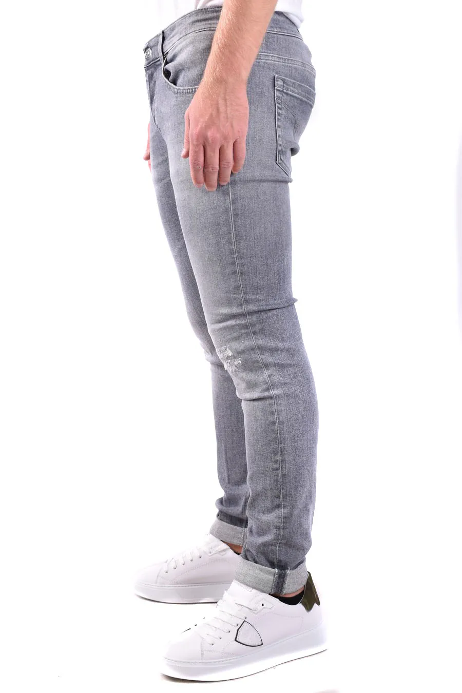 Logo Denim Pants