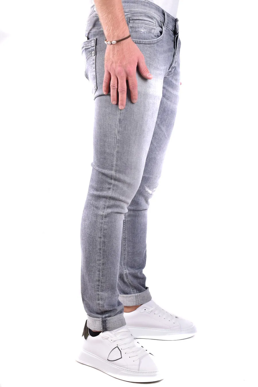Logo Denim Pants
