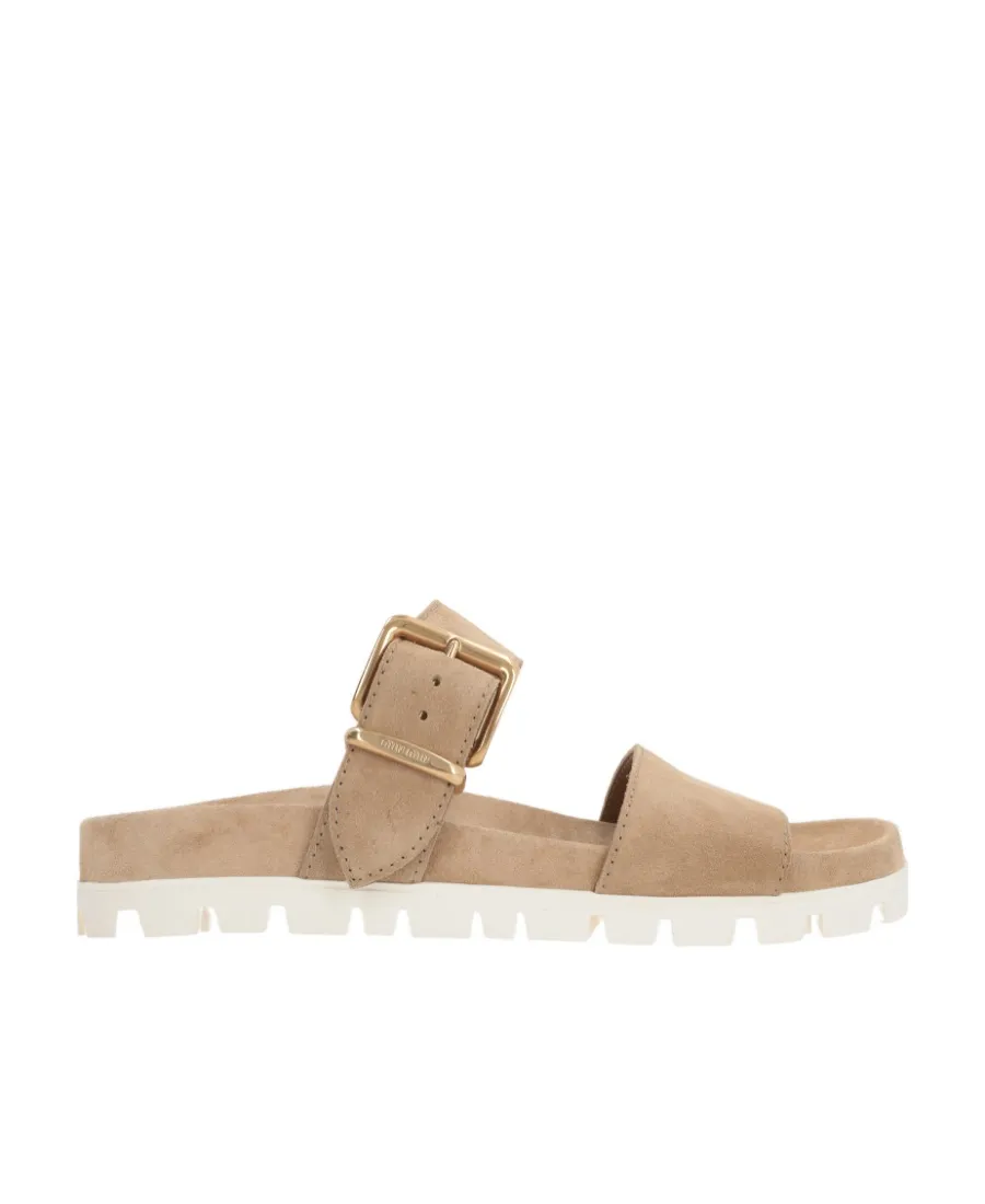 Miu Miu Slip-On Sandals