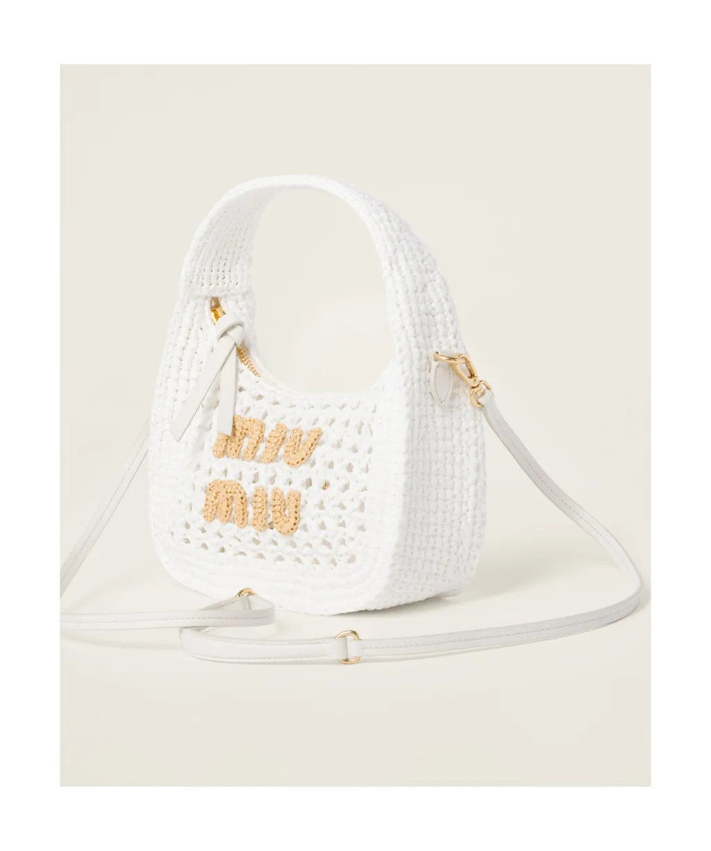 Wander Woven Fabric Hobo Bag