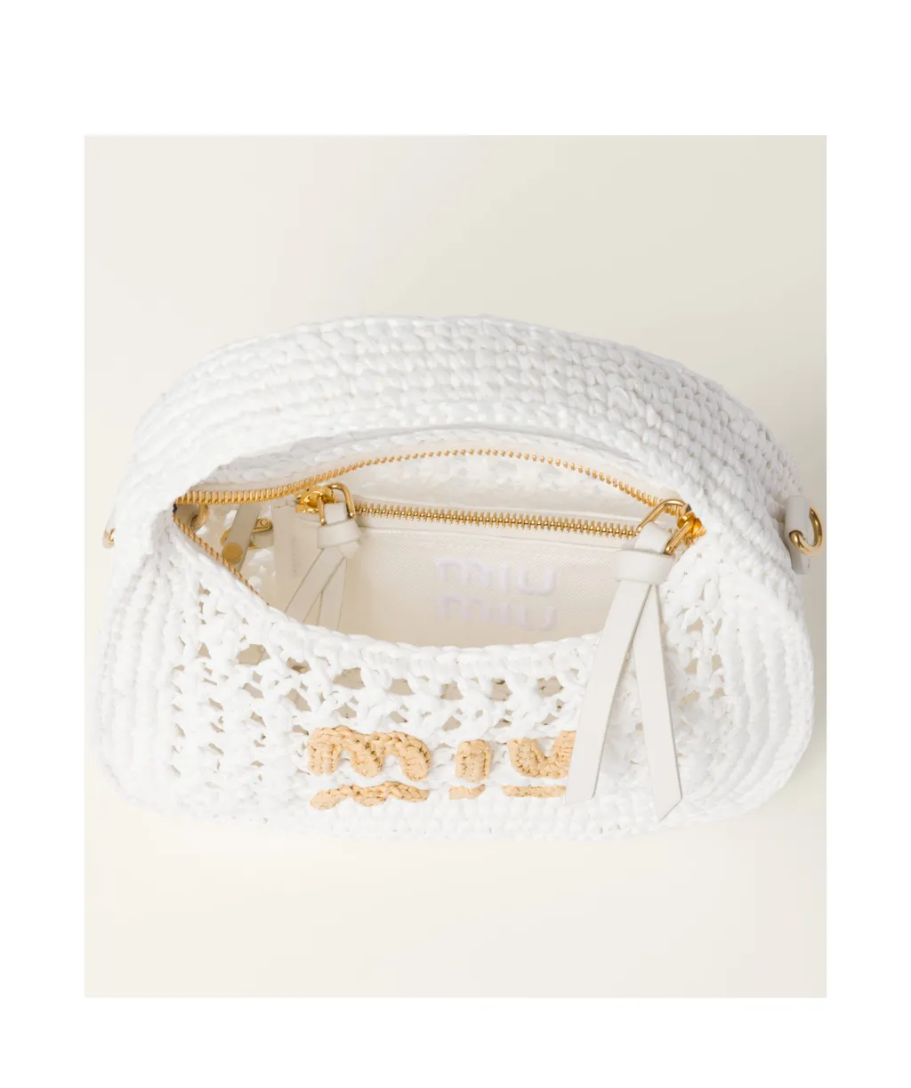 Wander Woven Fabric Hobo Bag