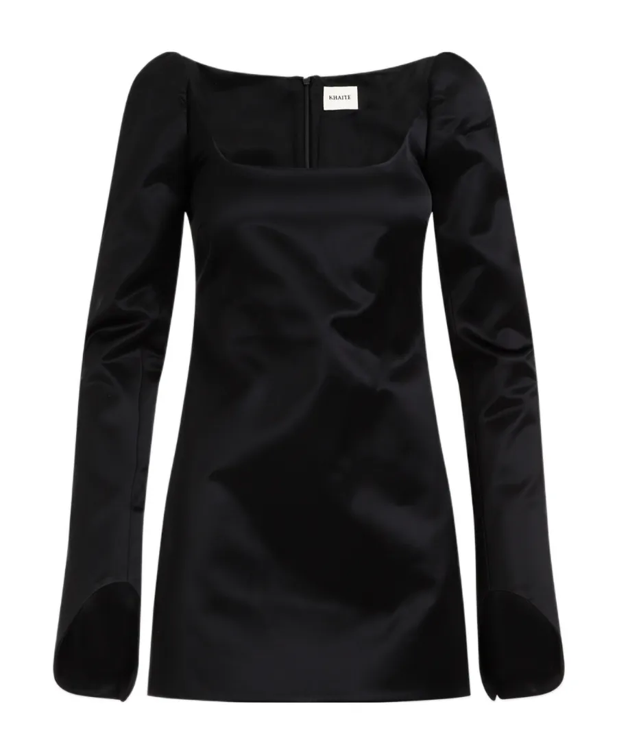 Khaite Tate Long-Sleeved Dress