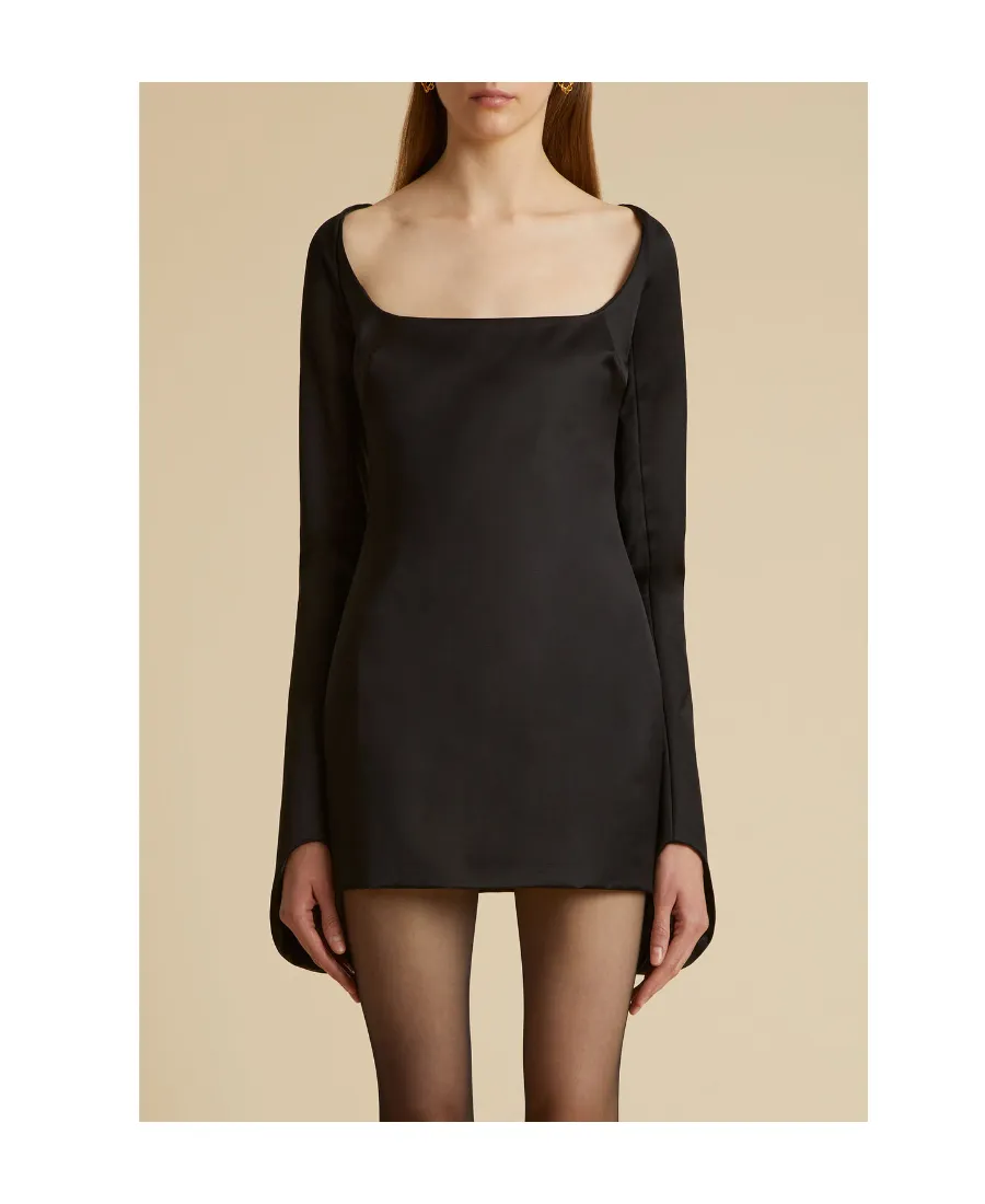 Khaite Tate Long-Sleeved Dress